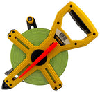 Komelon 6622IM Fiber Reel Long Open Reel Tape Measure Inch/Metric Scale with Double Nylon Coated Fiberglass Blade 200-Feet/60M by 1/2-Inch - size: 61 m