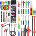 Goupchn 57PCS Multimeter Test Leads Kit with Replaceable Probes Set - style: 57PCS