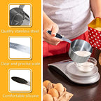 2PCS 2/3cup(158ml) Measuring Cup, Stainless Steel Measure Scoop - size: 2/3cup