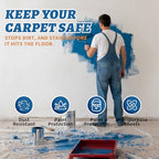 Carpet Protection Film 36" x 200' - Heavy Duty Floor Protector - size: 36"x200'