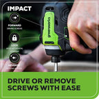 Greenworks 24V MAX Cordless Brushless Drill & Impact Driver Combo Kit, Electric Drill Set, High Torque, Lightweight, Professional Grade, Includes 2x 2.0Ah Batteries, Charger, and Storage Bag - size: 2PCS Combo Kits