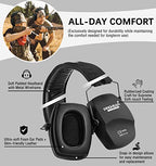 PROHEAR 016 NRR 26dB Shooting Ear Protection, Slim Passive Earmuffs