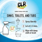 CLR Brilliant Foaming Action Bathroom Cleaner Spray 26 oz. Bottle 2 Pack - style: Brilliant Bath Lavender