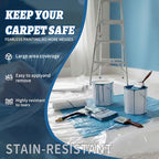 Yiech Carpet Protection Film 24" x 50' - Self Adhesive Floor Protector - size: 24"x50'