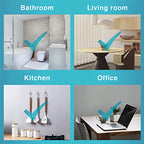 MOVELYST Clear Wall Hooks for Hanging, 30 Hooks+40 Strips, Value Pack (S) - size: Small, style: Clear-30+40