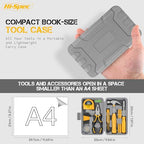 Hi-Spec Small Tool Kit Compact Set for Home and Office DIY, Yellow - color: Yellow