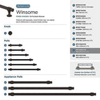 Open Box - Amerock BP54066ORB - Pulls Cabinet Hardware