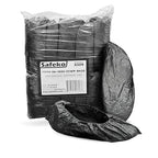 Waterproof Shoe Covers – Non-Slip, Disposable CPE Boot Covers, Black, 100 Pack - style: Black Bag of 100