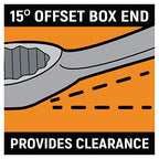 GEARWRENCH 12 Pt. Long Pattern Combination Wrench, 1-1/16" - 81733 - size: 27.0mm