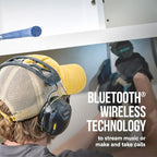3M WorkTunes Connect Wireless Hearing Protector with Bluetooth