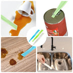 2 in 1 Plastic Scraper Tool,Multi-purpose No-Scratch Scraping Tools Small Scraper Cleaning Tool for Removing Oil Stains, Dirt, Paint, Sticker Remover(3 Pack)