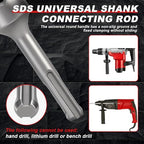 Professional 1-3/4" (45mm) Concrete Hole Saw 110mm SDS Plus & Dust Bag - size: 1-3/4" (45mm)
