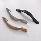 Alzassbg Champagne Bronze Cabinet Pulls and Handles 10 Pack, AL3028TGP - color: Champagne Bronze, size: 6-1/4" Hole Center