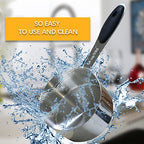 2PCS 3/4cup(177ml) Measuring Cup, Stainless Steel Measure Scoop - size: 3/4cup