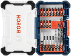 BOSCH DDMS20 20-Piece Assorted Impact Tough Drill Drive Custom Case System Set for Drilling and Driving Applications - size: 20 Piece Set, style: Drill Drive