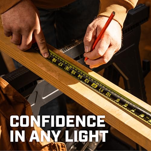 Crescent Lufkin 16 Ft. SHOCKFORCE NITE EYE Tape Measure | L1316B-02 - size: 16', style: SAE