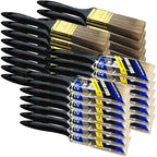 Great Andrew Paint Brushes, 30 PCS 2" Bulk Paint Brush Pack - size: 30 PCS, 2"