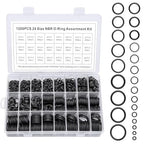 O Ring Assortment Kit 24 Sizes 1200 Pcs Nitrile Rubber Seal O-Rings - style: 24 Size/1200 Pcs