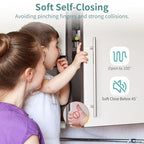 10 Pack 1/2" Overlay 3D Soft Close Hinges for Face Frame Kitchen Cabinet Door Hinges, 3 Way Adjust, Self Closing Concealed Cabinet Hinges-105 Degree