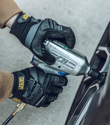 Mechanix Wear M-Pact Touchscreen Work Gloves, Small, Black - color: Black/Grey, size: Small