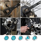 DURATECH Universal Wrench Set, SAE & Metric, 1/4”-1”& 6 mm-25 mm - style: Double Box&Open End