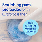 Clorox ToiletWand Toilet Cleaning Kit, 1 Starter Kit with 16 Refill Heads - size: 16 Count (Pack of 1)