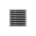 Open Box - Infinity Drain ND 4-2I SS - Shower Drains Showers