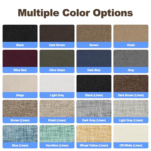 Azobur Sofa Repair Patch, 6 Piece Microfiber Patches, Self-Adhesive Patch Repair for Fabric Sofas, Luxurious Look, Quick Fix (Brown) - color: Brown