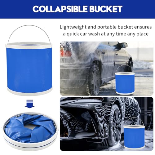 Qydipclin 42Pcs Car Detailing Kit, Car Detailing Brush Set, Car Wash Cleaning Kit, Car Detailing Brushes, Professional Car Care Kit for Interior Exterior Wheels, Blue - size: 42pcs
