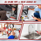 5 PCS Plumbing Tools Kit