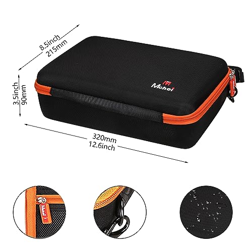 Mchoi Hard Case Suitable for BLACK+DECKER 4.5 -Amp BDEJS300C/ Hammerhead 4.8-Amp 3/4 Inch Jig Saw, Case Only - size: 12.5*8.4*3.5 inches