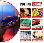 2-Piece Electrician's Pliers Set Professional Wire Stripping Tool - color: Flush Cutter+wire Stripper