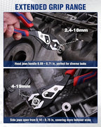 WORKPRO 8.5 Inch Slip Joint Pliers, Heavy-Duty Carbon Steel Plier Tools