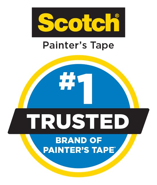 ScotchBlue Original Multi-Surface Painter's Tape, 0.70 Inches x 60 Yards, 1 Roll, Blue - size: 0.70" Width