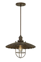 Open Box - Olive 14" Wide Pendant