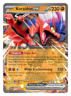Pokémon - Trading Card Game: Tin-Box Paldea Legends - Koraidon (1 Holographic Card & 4 Booster Packs)