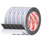 PATIKIL 5Roll Sponge Rubber Foam Tape, 25/32" W x 5/64" t x 16.4ft l Self-Adhesive Foam Insulation Tape Weather Stripping for Window Door Soundproofing Weatherstrip AC Seal Strip, Black - size: 25/32" x 5/64" x 16.4ft