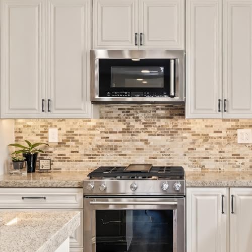 HOME EDIT Matte Black Cabinet Handles 5 Inch Pulls 10 Pack - color: Matte Black, size: 5 inches Hole Center