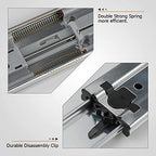 LONTAN 1 Pair Soft Close Drawer Slides 18 Inch Heavy Duty Cabinet Rails - color: Silver-Soft Close, size: 18 Inch - Drawer Slide