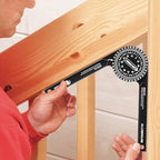 Saker Miter Saw Protractor,7-Inch Aluminum Protractor Angle Finder 2PCS - style: 2 Packs