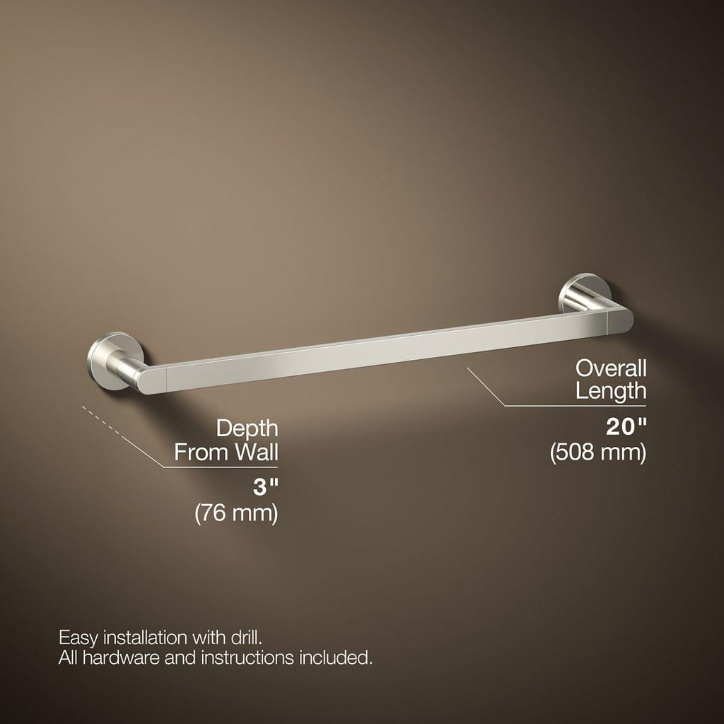 Open Box - Kohler K-73141-SN - Bathroom Hardware Bathroom Hardware and Accessories