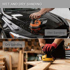 100Pcs 5 Inch Sanding Discs Hook & Loop 8-Hole Wet Dry Sandpaper 800 Grit - style: 100Pcs 800 Grit