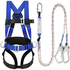 TT TRSMIMA Safety Harness Fall Protection Kit: Roofing Harness for Work - style: Blue