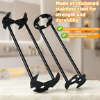 Multifunctional Sink Wrench Faucet Tool 2Pcs - 2026 New 7 in 1 Basin Wrench Faucet Wrench with Four-jaw Hex, Installation Removal Faucet Tool for Tight Spaces Under Sink Bathrooms, Toilets, Kitchens