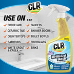 CLR Brilliant Foaming Action Bathroom Cleaner Spray 26 oz. Bottle 2 Pack - style: Brilliant Bath Lavender