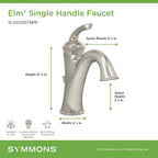 Open Box - Symmons SLS5512STNPP - Bathroom Sink Faucets Faucet