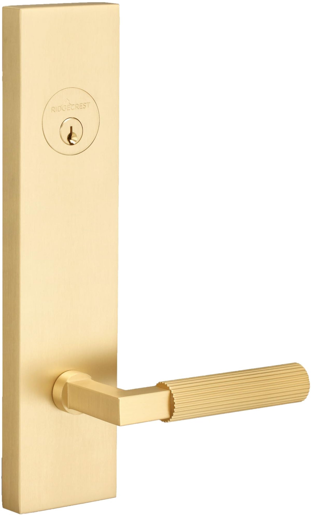 Open Box - Sure-Loc LV307 SB-GRIP SKN SB - Door Lever Combo Packs Door Hardware