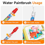 Timetome Water Painting Books for Kids Ages 3-6