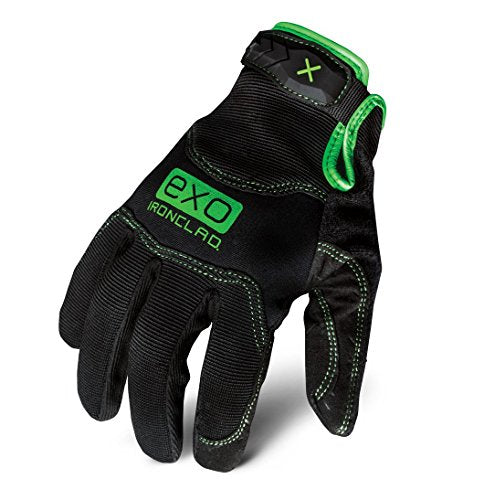 Ironclad EXO2-MPG-02-S EXO Motor Pro Gloves Black Small (Pack of 1) - color: Black, size: Small (Pack of 1)