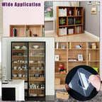 20 Pieces Plastic Shelf Support Peg,Self Adhesive Bracket,Partition Pin for Furniture Kitchen Cabinet Book Shelves Closet Brackets Clapboard Layer